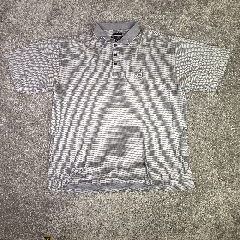 The Pinehurst Collection Shirt Men’s XL Gray Putterboy Short Sleeve Polo - Picture 2 of 8
